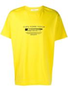 Givenchy Studio Homme Podium Print T-shirt - Yellow