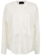 Andrea Bogosian Linen Shirt - White