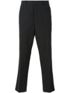 Ami Alexandre Mattiussi Carrot Fit Trousers, Men's, Size: 40, Black, Cotton