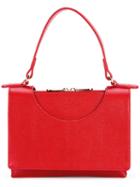 L'autre Chose Top Handle Tote, Women's, Red, Leather