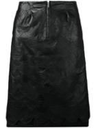 Golden Goose Fishscale Pencil Skirt - Black