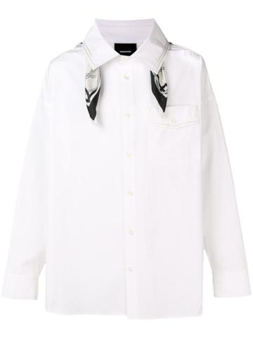 Nono9on Bandana Detailed Shirt - White
