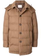 Mackintosh Hooded Padded Coat - Brown