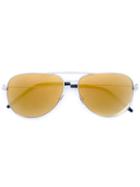 Saint Laurent 'classic 11' Aviator Sunglasses