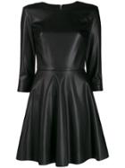 Liu Jo Two-tone Flared Dress - Black