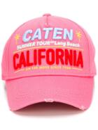 Dsquared2 Summer Tour California Baseball Cap, Men's, Pink/purple, Cotton