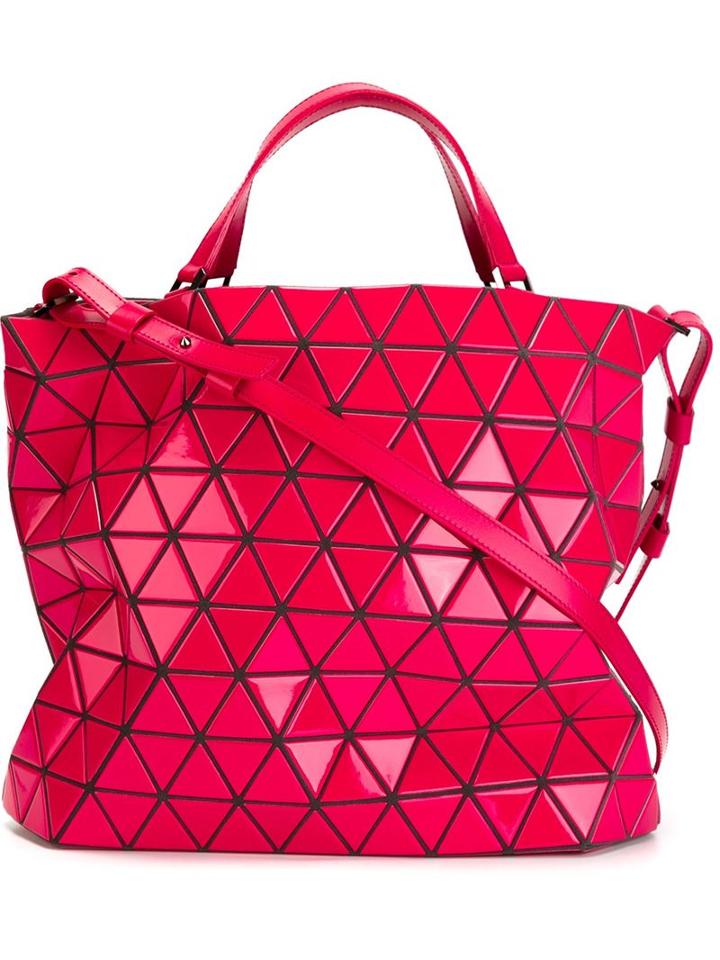 Bao Bao Issey Miyake 'crystal' Tote, Women's, Pink/purple