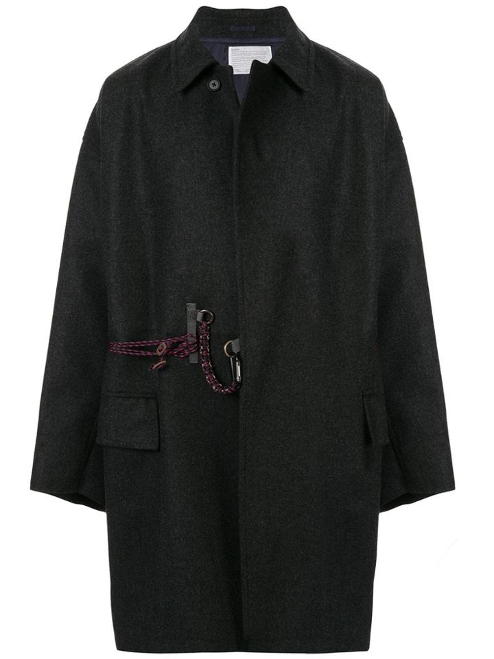 Kolor Wool Single Breasted Coat - Grey