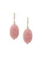 Aurelie Bidermann Merco Shell Earrings - Pink