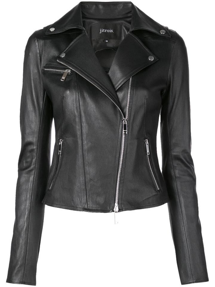 Jitrois Rider Biker Jacket - Black
