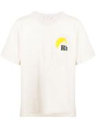 Rhude Printed Logo T-shirt - Neutrals