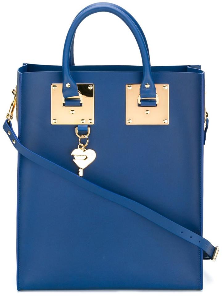 Sophie Hulme Handle Applique Tote Bag