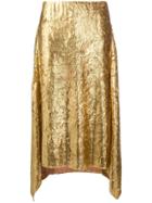 Sies Marjan Asymmetric Skirt - Gold