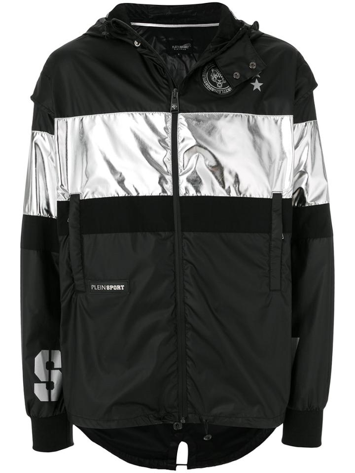 Plein Sport Block Stripe Jacket - Black