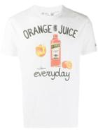 Mc2 Saint Barth Orange Everyday T-shirt - White