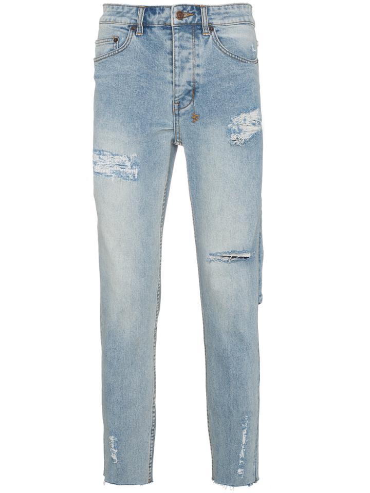 Ksubi Blue Chitch Chop Slice N Dice Jeans