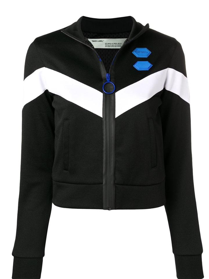 Off-white Chevron Track Jacket - Black