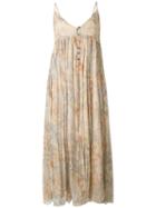 Mes Demoiselles - Palm Print Slip Dress - Women - Cotton/viscose - 38, Cotton/viscose
