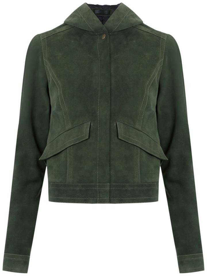 Talie Nk Leather Jacket - Green