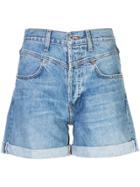 Re/done Classic Denim Shorts - Blue