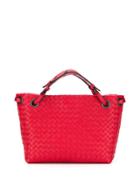 Bottega Veneta Small Garda Handbag - Red