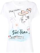 Allude Saint Tropez T-shirt - White