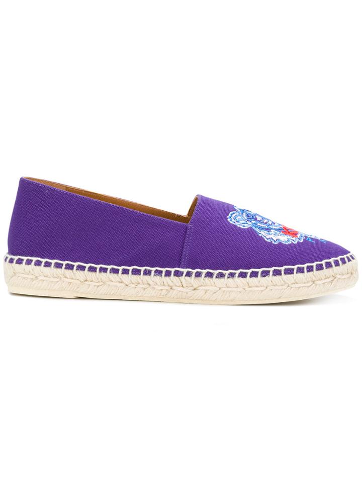 Kenzo Classic Tiger Espadrilles - Pink & Purple