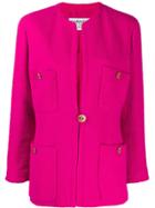 Chanel Pre-owned 1980s Multi-pockets Boxy Jacket - Pink