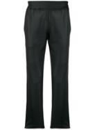 Roberto Cavalli Logo Side Stripe Track Trousers - Black