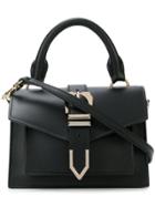 Versus Buckle Detail Tote - Black