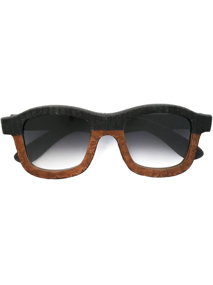 Slave To Ancestors 'bridge' Sunglasses - Black