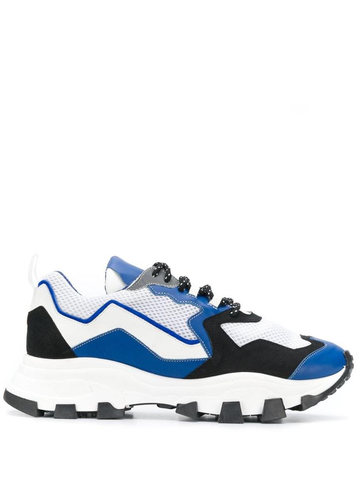Cinzia Araia Panelled Sneakers - White