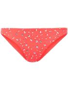The Upside Floral Bikini Bottoms - Red
