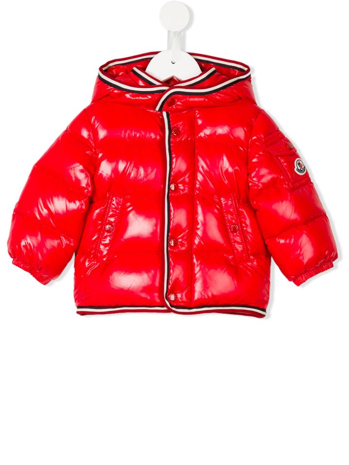 Moncler Kids Padded Jacket - Red