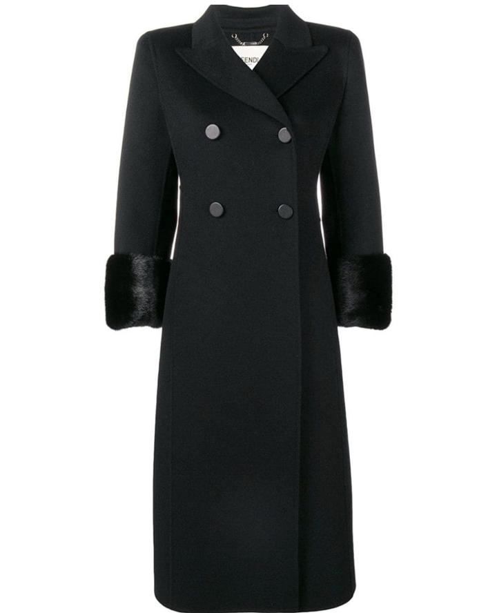 Fashion Concierge Vip Fendi - Black Coat - Unavailable
