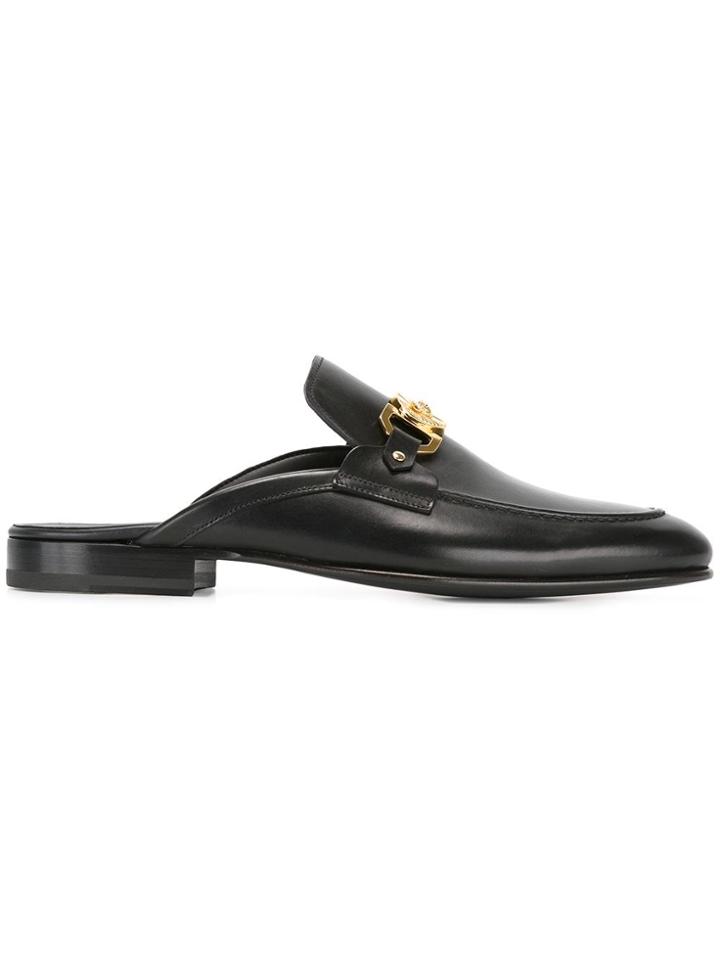 Versace Medusa Slip-on Loafers - Black