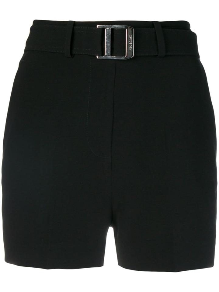 Neil Barrett Buckled Smart Shorts - Black