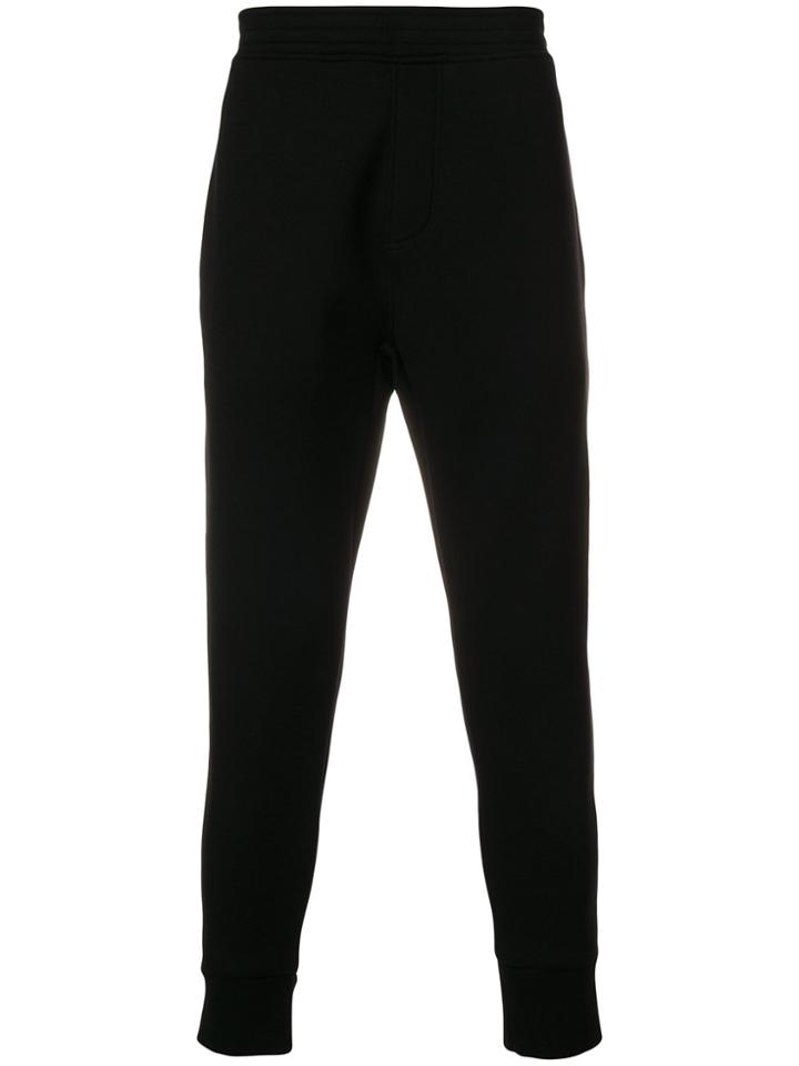 Neil Barrett Camouflage Side Stripe Joggers - Black