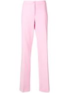 Moschino Slim-fit Tailored Trousers - Pink & Purple