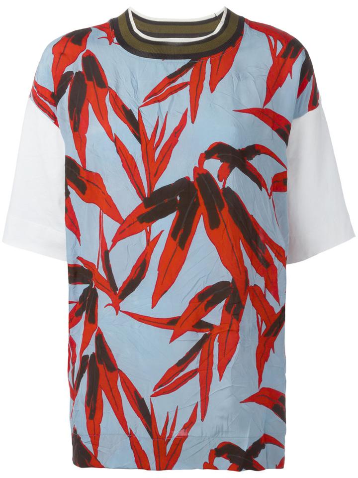 Marni - Printed Top - Women - Silk/cotton/viscose - 38, Women's, Silk/cotton/viscose