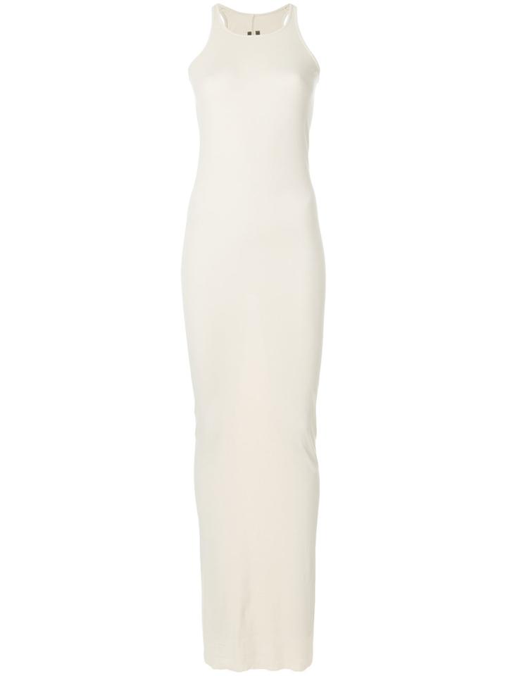 Rick Owens Drkshdw Rib Tank Maxi Dress - Nude & Neutrals