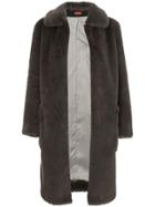 Des Prés Faux Fur Coat - Grey