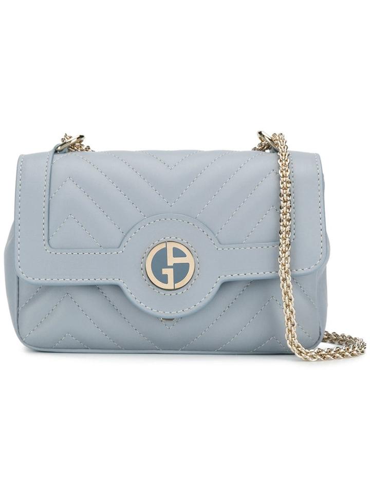 Giorgio Armani Mini Shoulder Bag - Blue