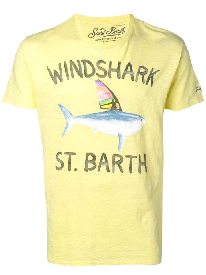 Mc2 Saint Barth Skylar Printed T-shirt - Yellow