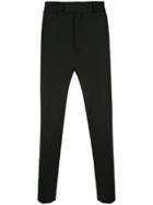 Isabel Benenato Tailored Military Trousers - Black