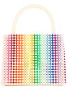 Delduca Rainbow Patterned Shoulder Bag - Multicolour