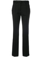 Off-white Straight-leg Trousers - Black