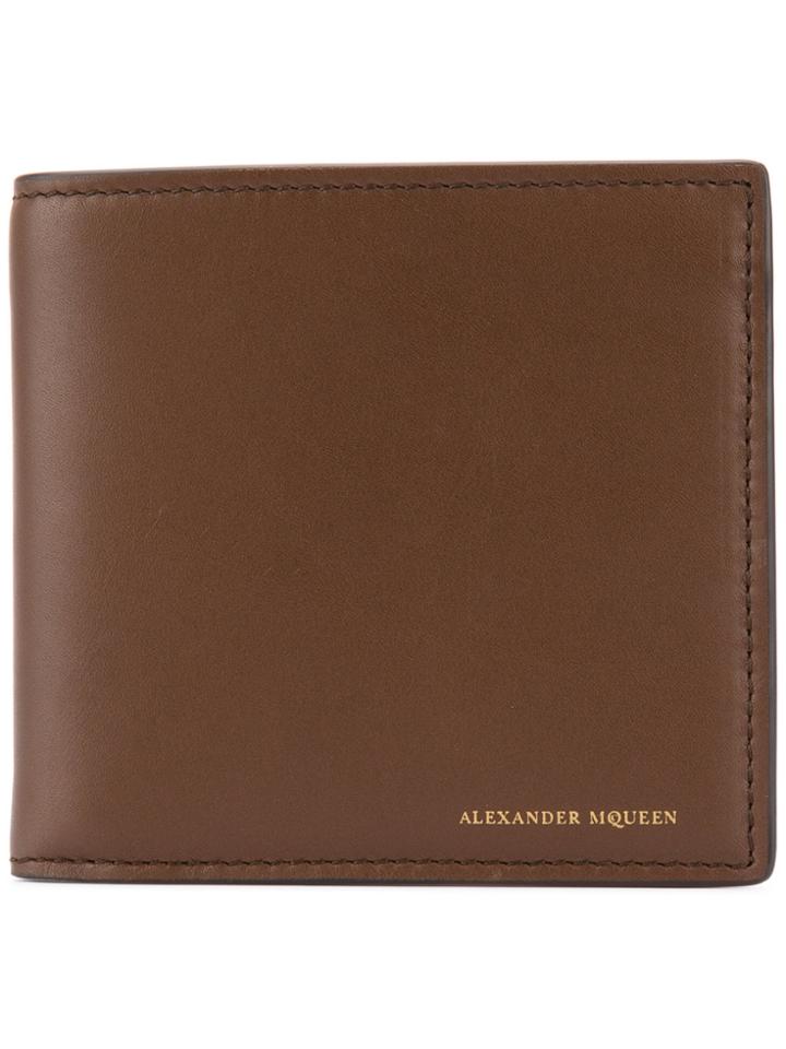 Alexander Mcqueen Wallet - Brown
