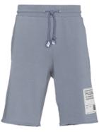 Maison Margiela Stereotype Print Patch Sweat Shorts - Grey