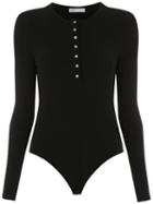 Nk Aurea Ribbed Bodysuit - Black
